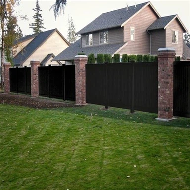 庭用ビニール格子トッププライバシーフェンス